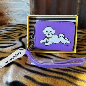 Marc Tetro Purple Wristlet Clutch